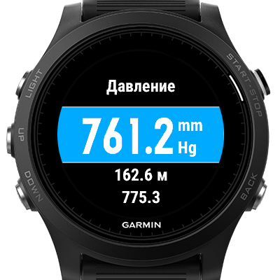 Garmin vivoactive cheap 3 barometric altimeter