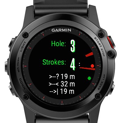 Garmin fenix store golf app