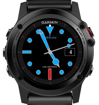 Fenix 5s store change watch face