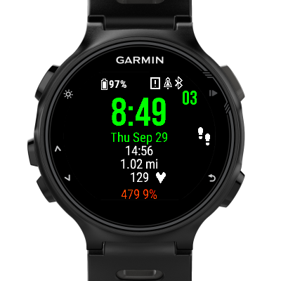 Garmin hot sale 235 runkeeper