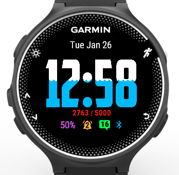 No frills garmin watch face protector