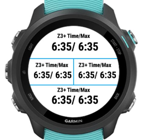 Garmin vivoactive 4s cheap timer