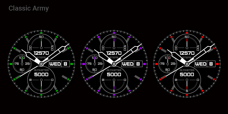 garmin military watch face