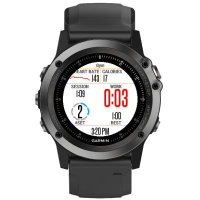 Strength training best sale garmin vivoactive 3