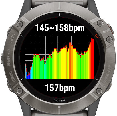 Garmin watch and store heart rate monitor