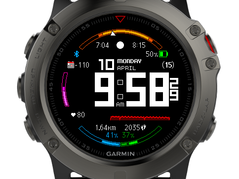 Watch faces garmin online fenix 5