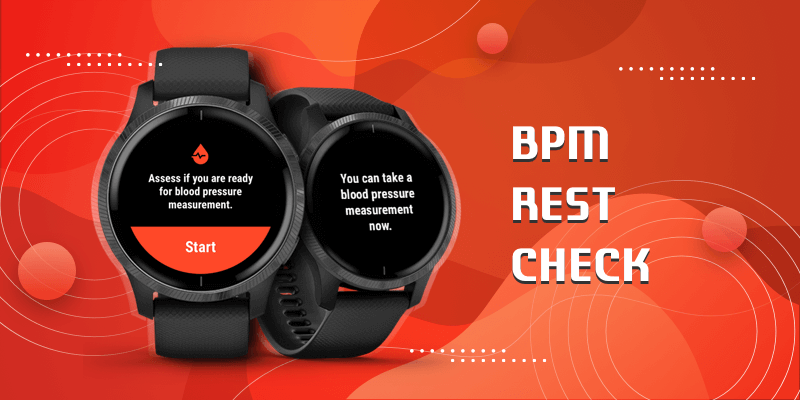 Rest Status Check Before Measuring Blood Pressure Garmin Connect IQ