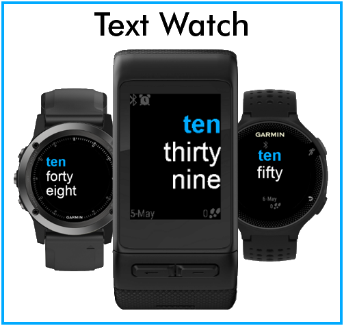 Garmin watch store with texting