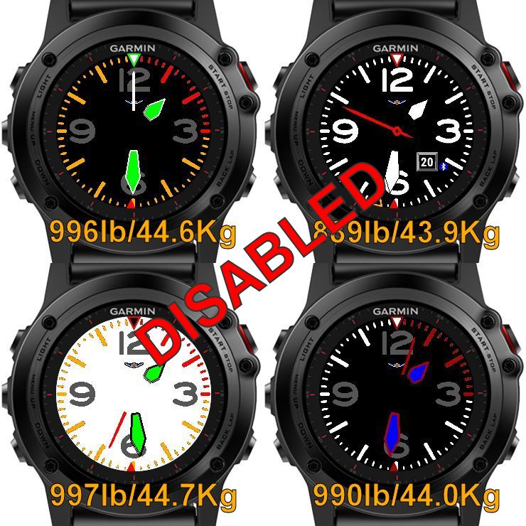 Best analog garmin hot sale watch face