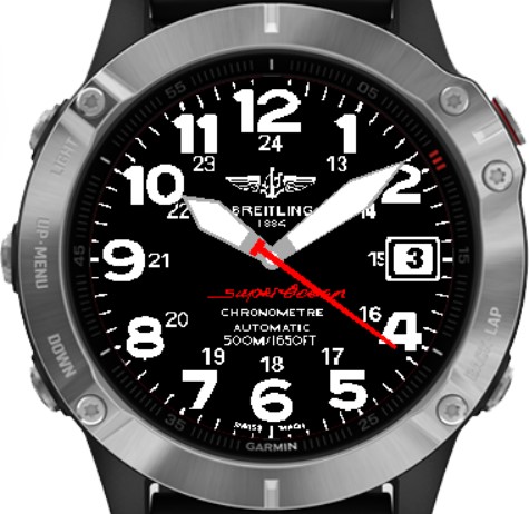 Breitling garmin watch face new arrivals