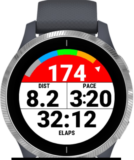 No Frills Garmin Watch Face