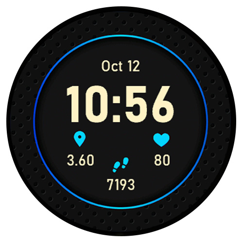 Garmin vivoactive 4s watch face hot sale