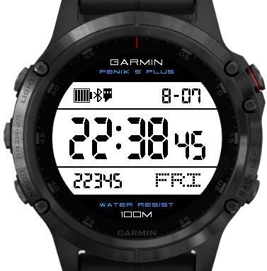 Garmin fenix 5s hot sale plus watch faces