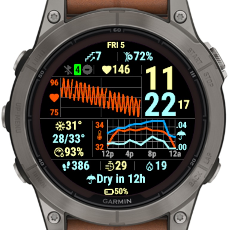 Garmin 2025 connect weather