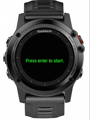 Garmin best sale step counter