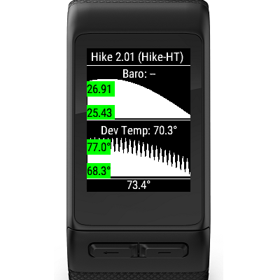 vivoactive 3 hiking app