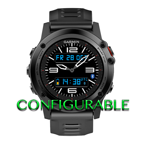 Garmin connect watch face