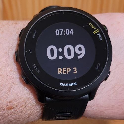 Workout Timer Garmin Connect IQ