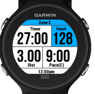 Garmin discount current pace