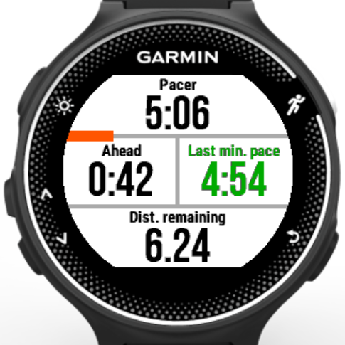 Vivoactive 3 store virtual pacer