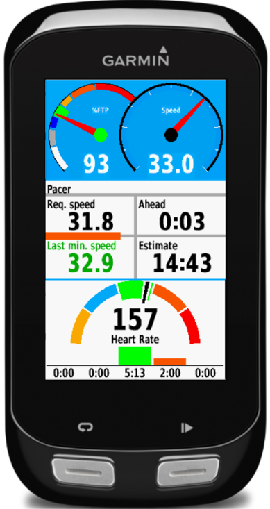 Garmin forerunner clearance 235 virtual pacer