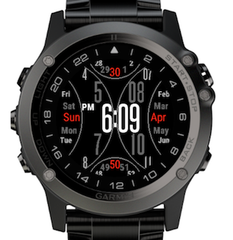 Best watch face on sale garmin fenix 5