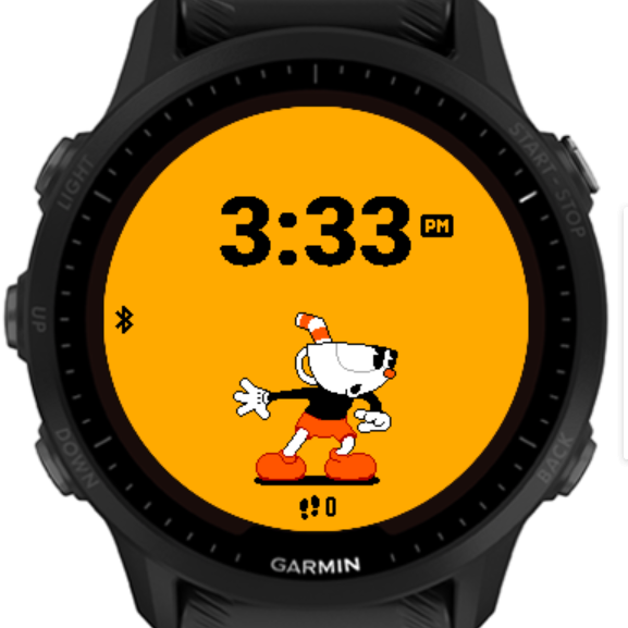 Cuphead Garmin Connect IQ