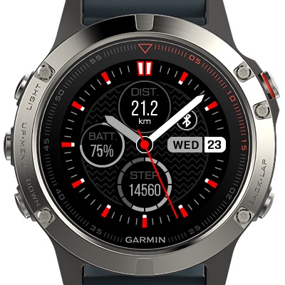 garmin titanium watch