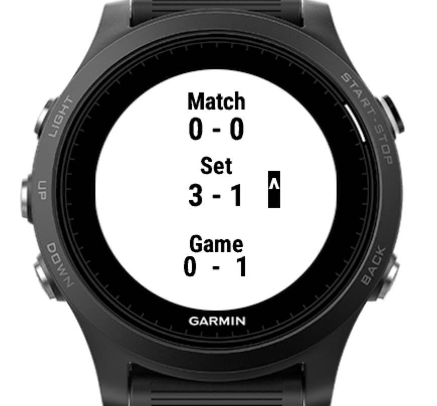 garmin tennis watch