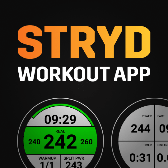 Stryd Workout App Garmin Connect IQ