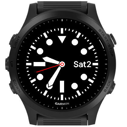 Garmin military 2025 watch face