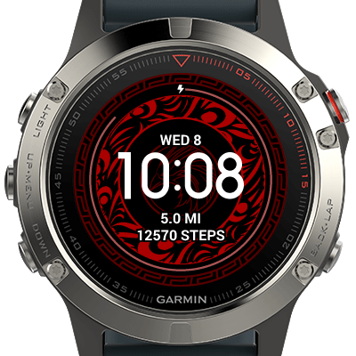 Lima Elemen Garmin Connect Iq