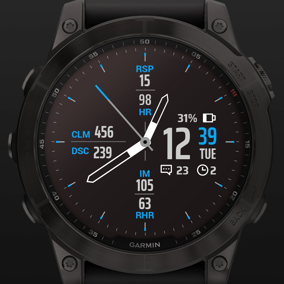 The Tempo for Fenix Garmin Connect IQ