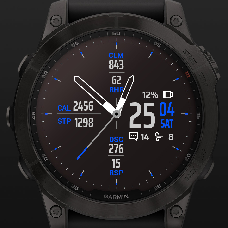 Best watch faces garmin best sale fenix 6