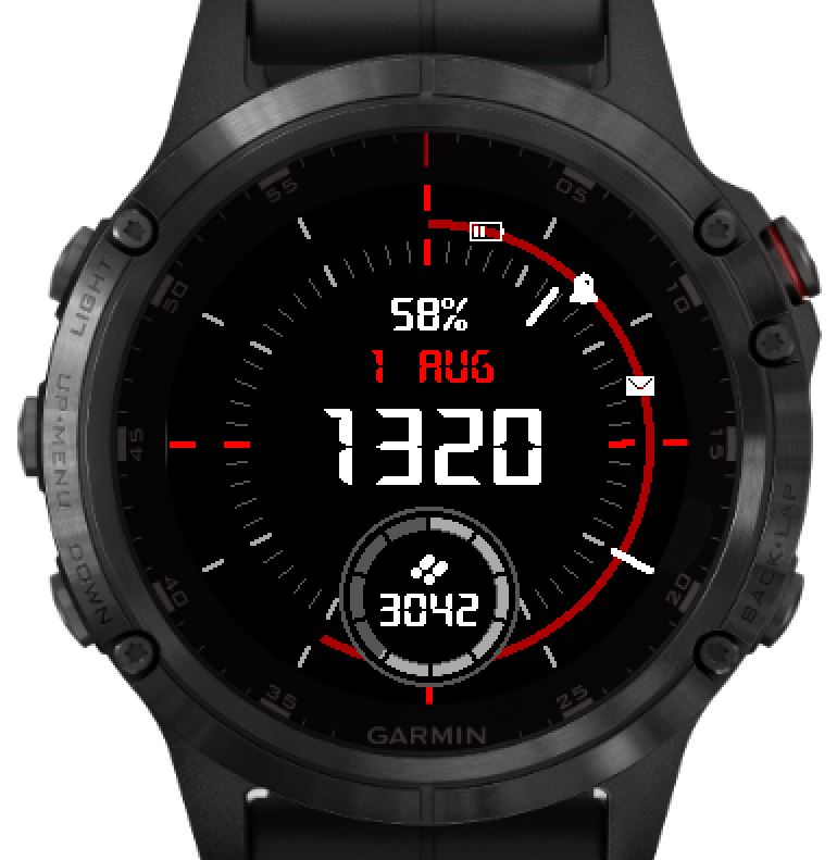 Combination digital outlet analog watch