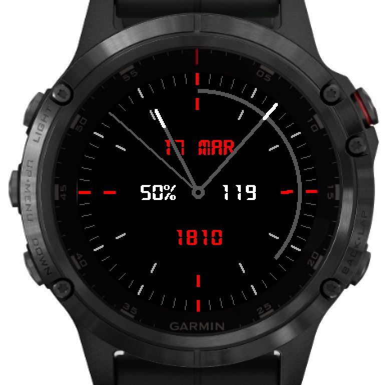 Garmin fenix 5 plus watch outlet face