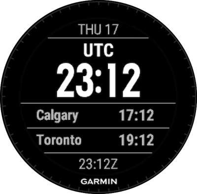 Multi Timer  Garmin Connect IQ