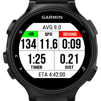 Garmin forerunner best sale 235 icons