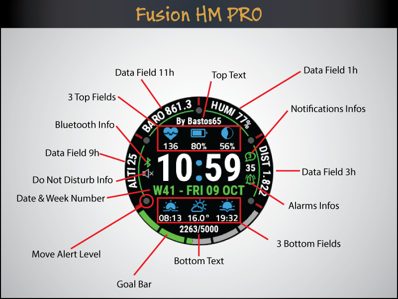 Fusion HM PRO | Garmin Connect IQ