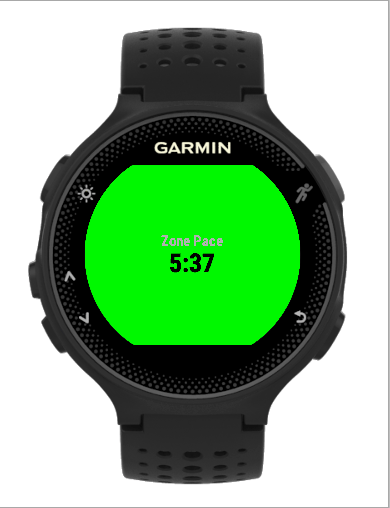 Color Pace Zone | Garmin Connect IQ