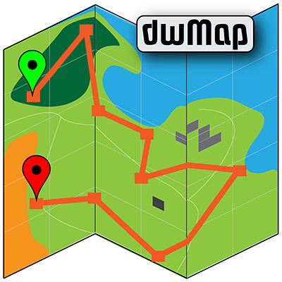 dwMap  MapField: rutas en Garmin Vivoactive 4/4s y Venu.