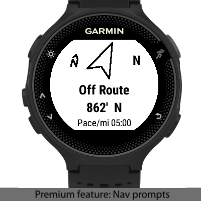 dwmap garmin forerunner 235