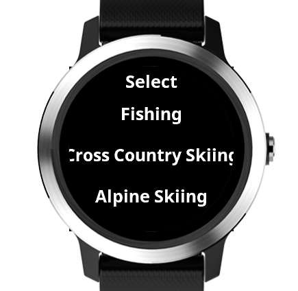 garmin watch horse riding