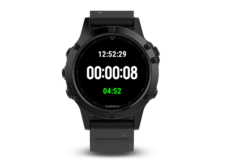 Garmin fenix 5 timer new arrivals