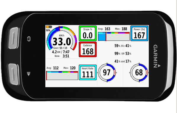 garmin edge 1000 power meter