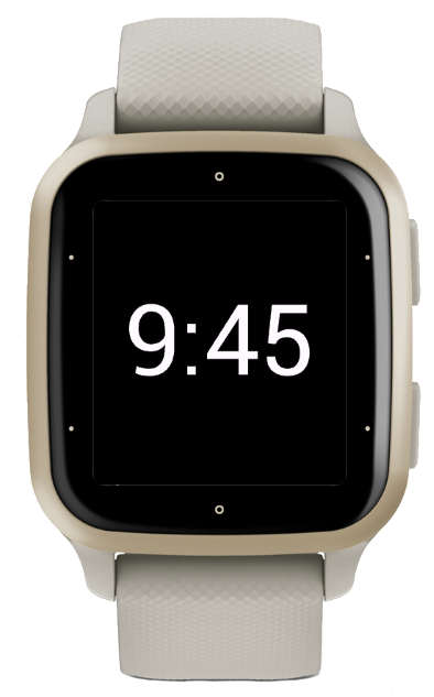 Garmin no cheap frills watch face