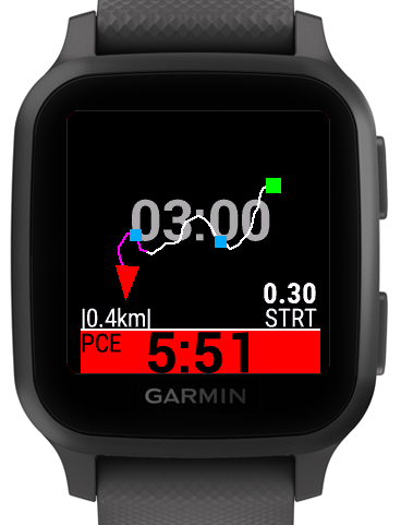 Garmin forerunner discount 35 moon icon