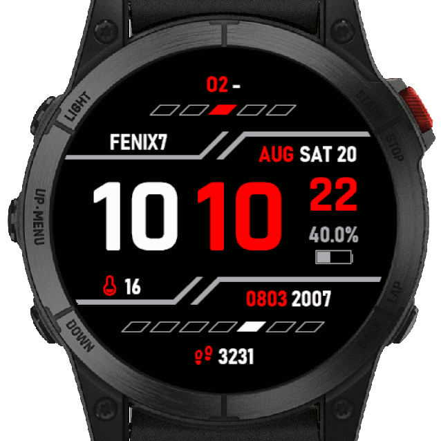 Garmin fenix 5 plus hotsell watch face