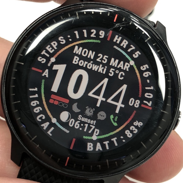 Garmin vivoactive 3 face it app