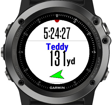 what is dog track on garmin